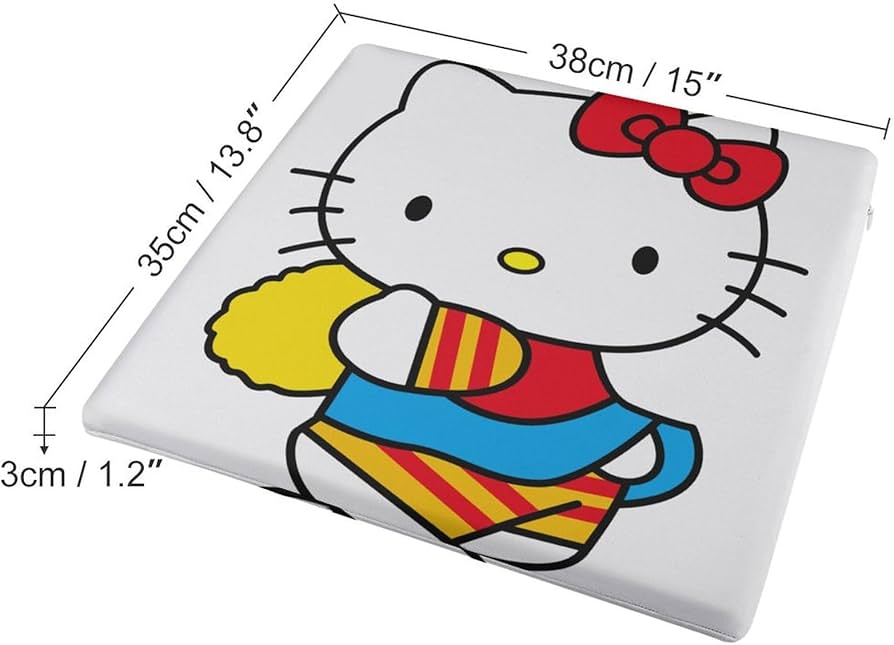 キティちゃん　シートクッション　フリークッション　座布団 Amazon.co.jp: ハローキティ 座布団 ざしょく シートクッション